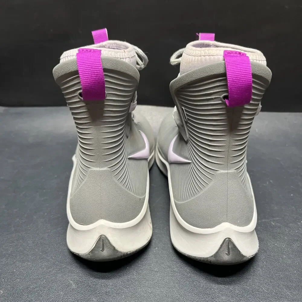 Nike Binzie Boot Smoke Grey Size 5Y Violet Frost BQ5380-003